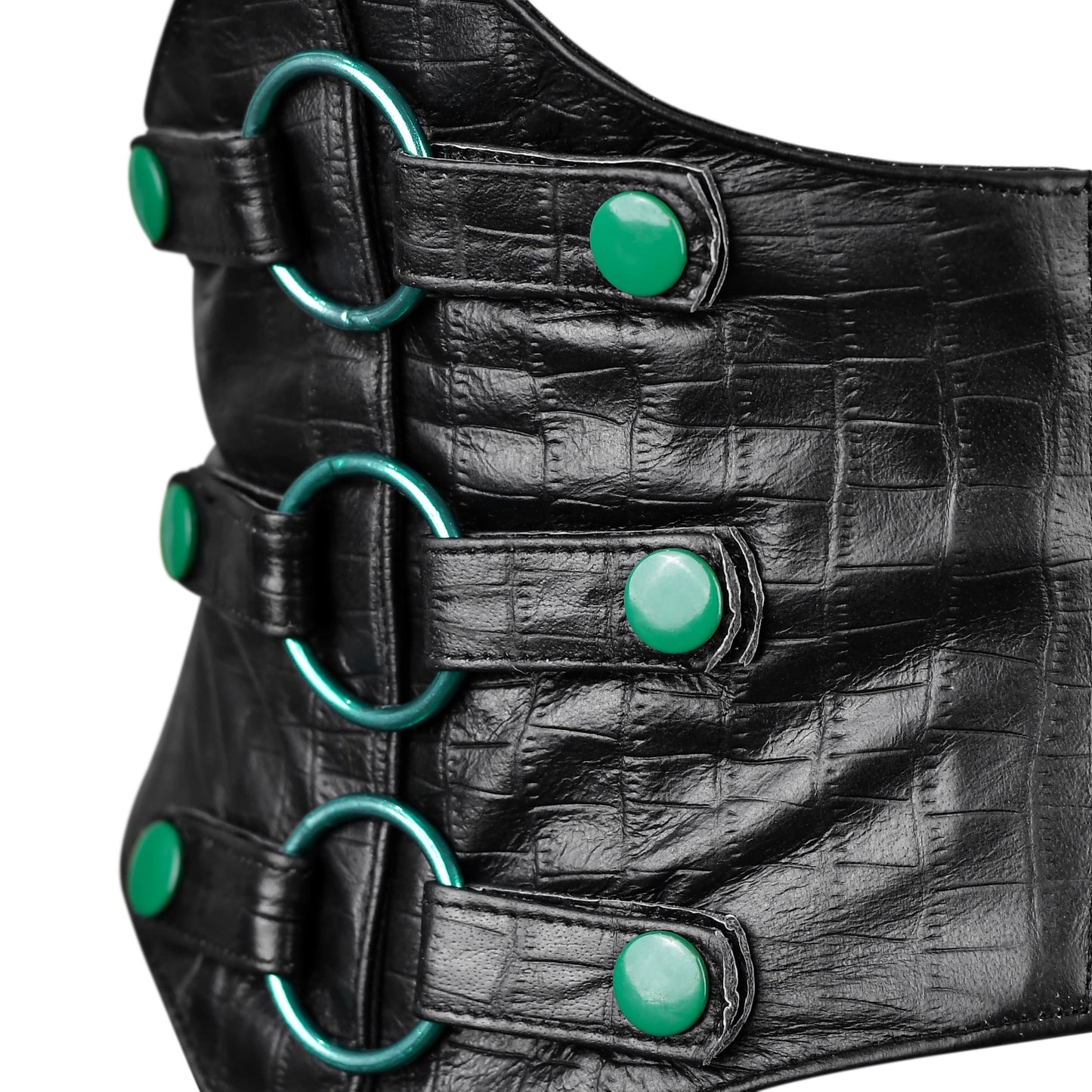 Short Torso Black Corset Belt - Waist Trainer