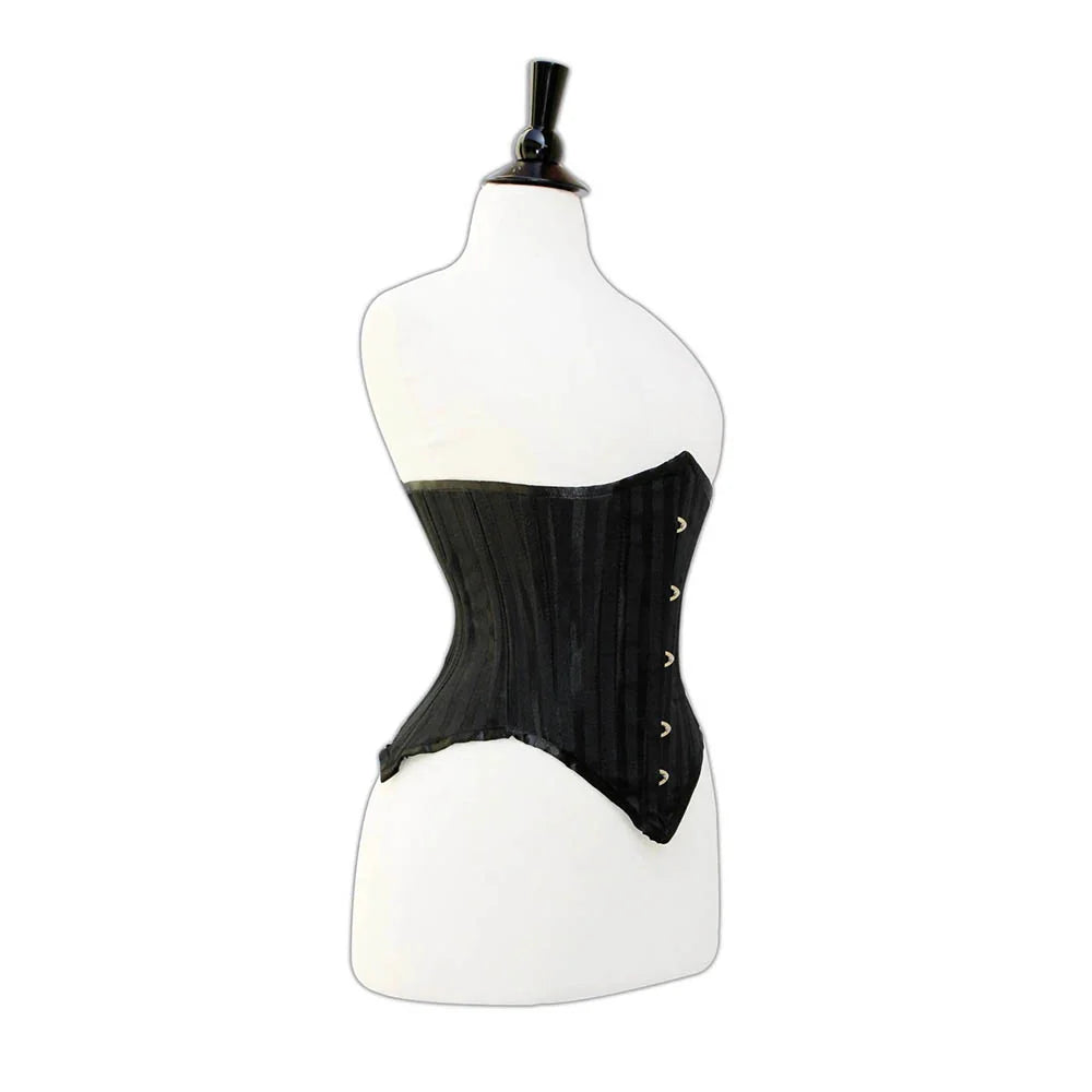 Black Under bust Lacemade corset