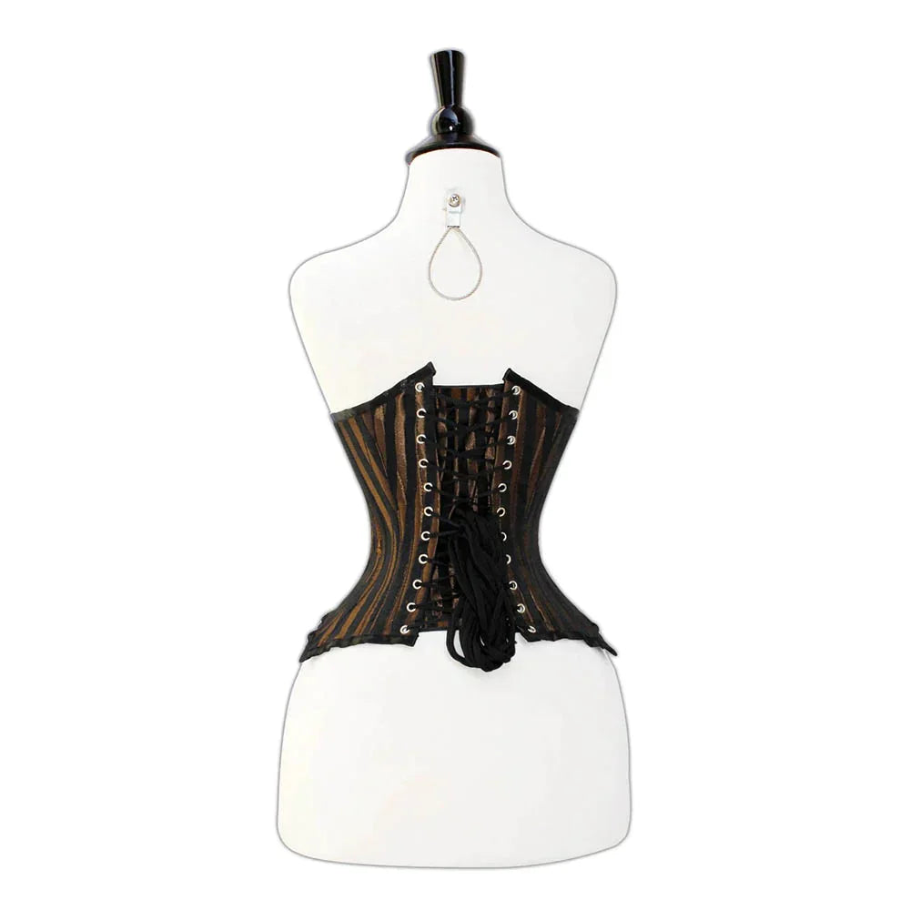 Brown Under bust Lacemade corset
