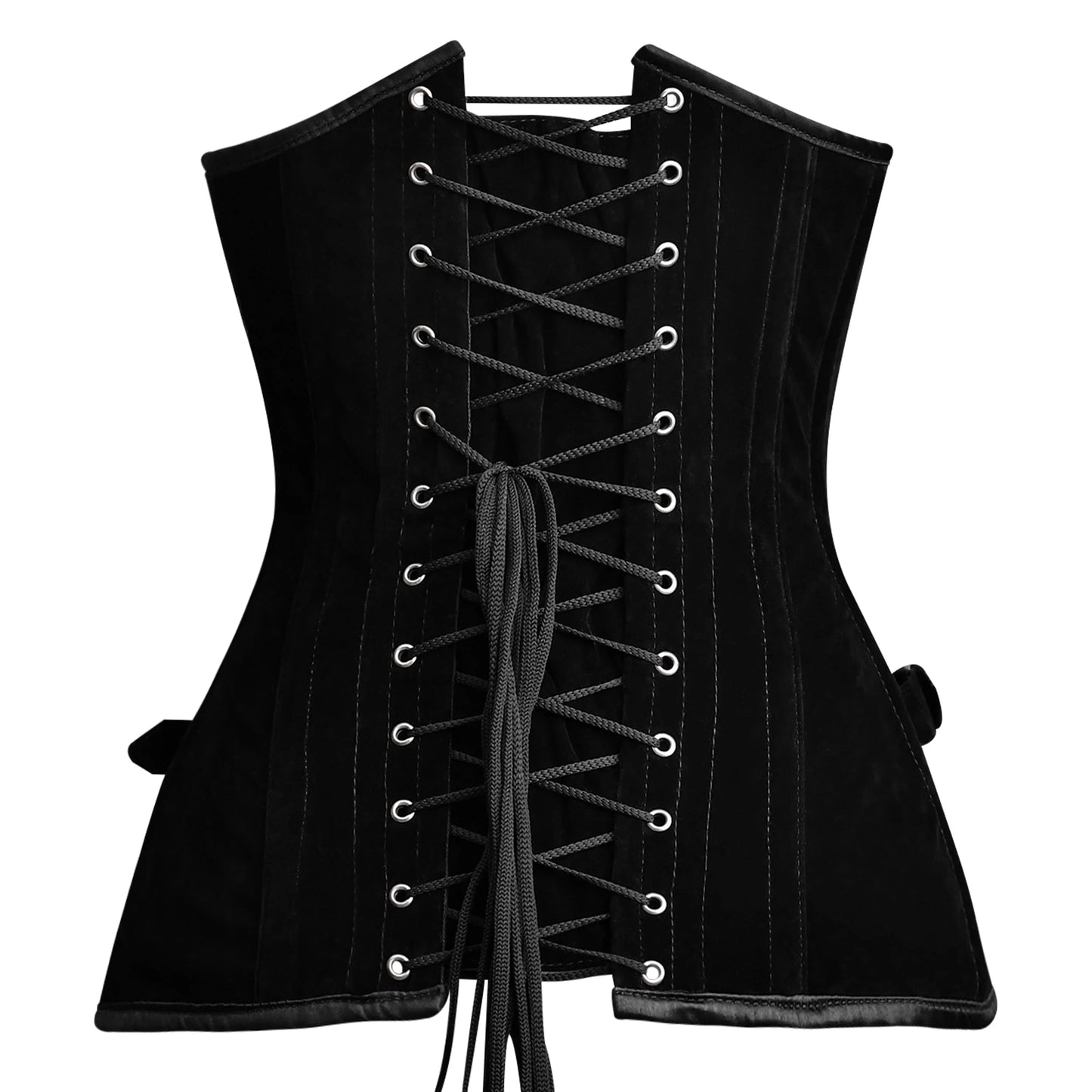 Black Velvet corset Top - Over The Bust