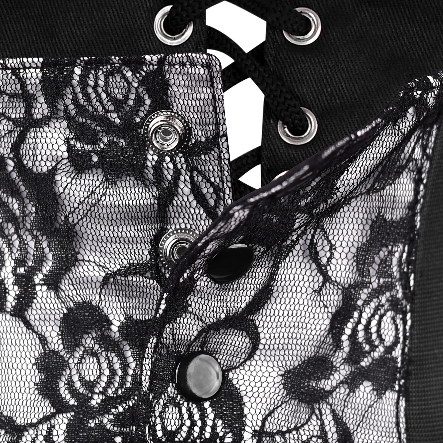 Printed Mesh Corset Belt - Waist Cincher