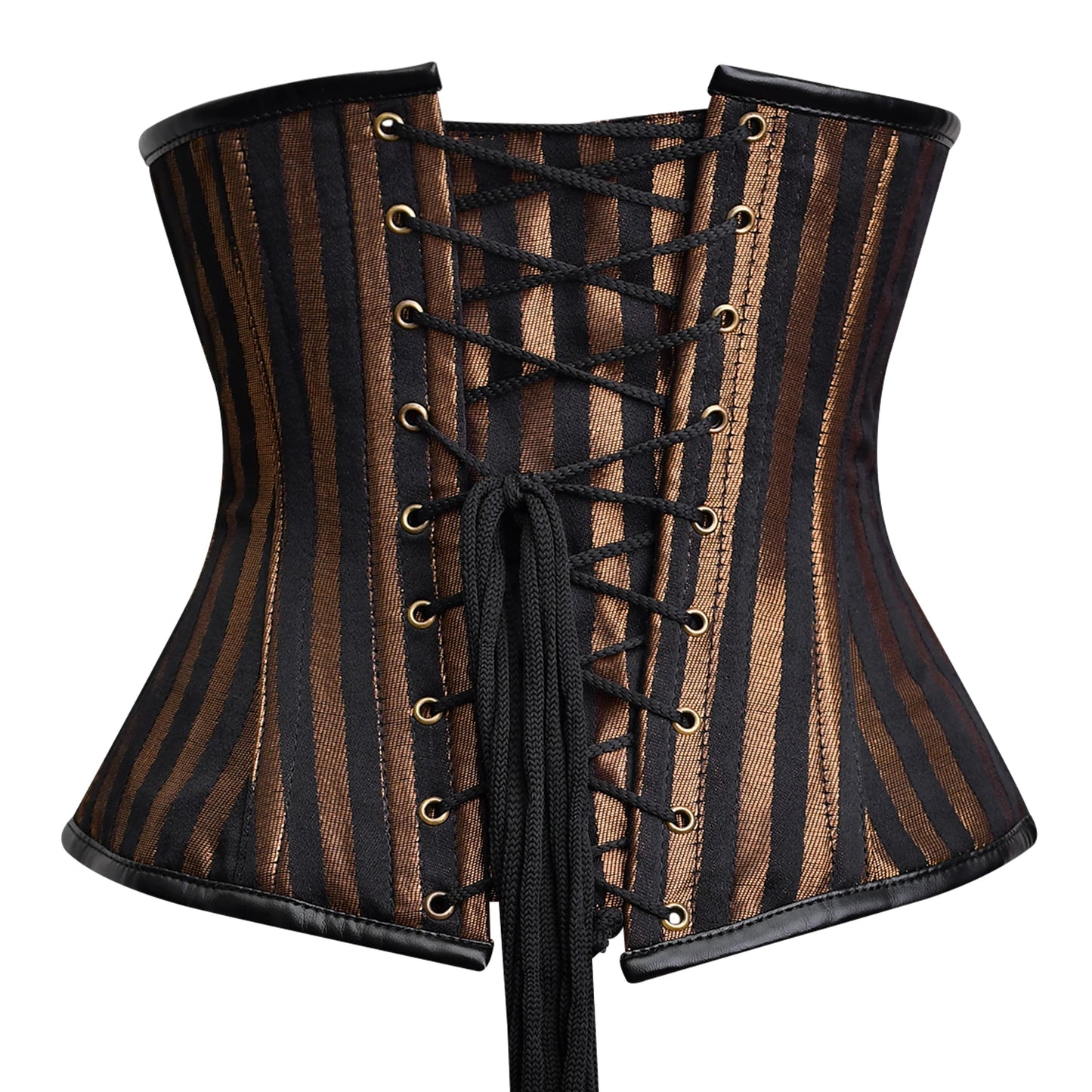 Brown Corset Top - Under bust Corset