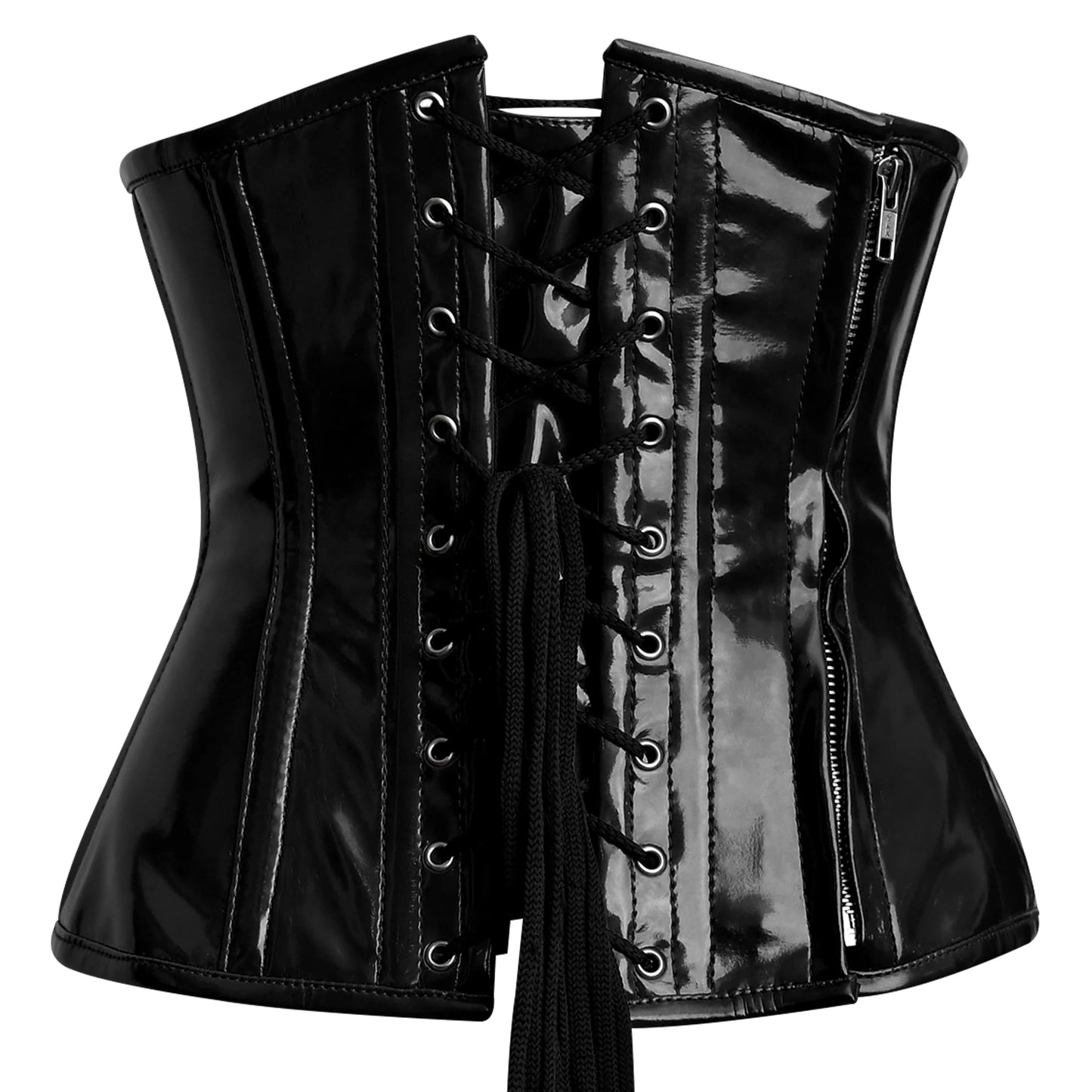 Black Corset Top - underbust Corset