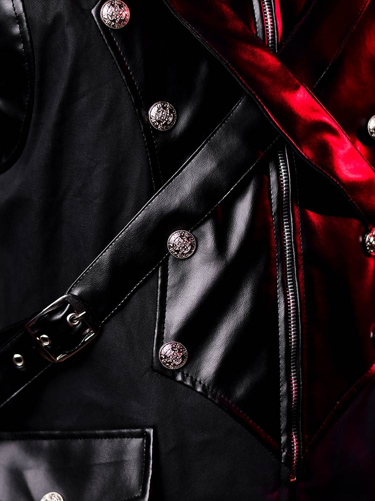 Steampunk Brocade Male corset - Mens corset