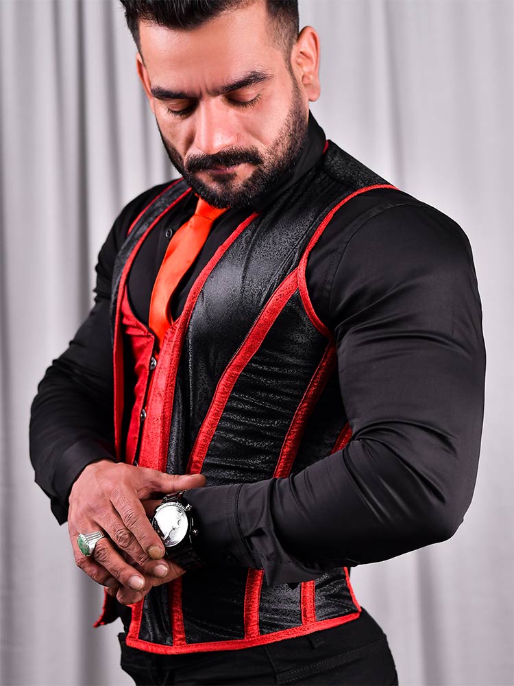 Corset Vest Male - Men Corsets