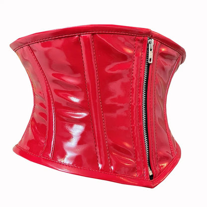 Red Mini waist Cincher - Short Torso