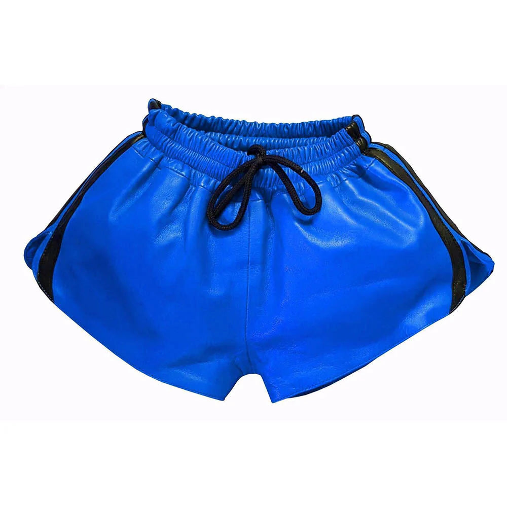Men's Real Leather Shorts