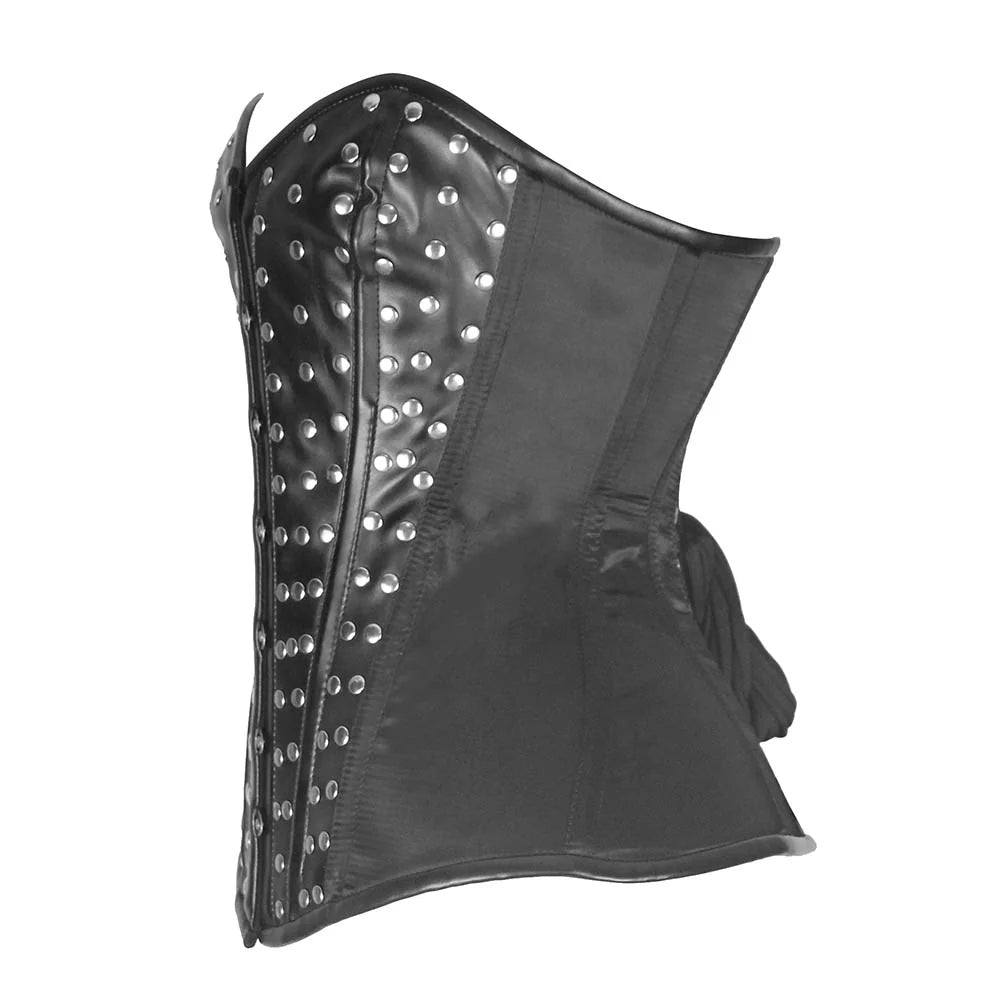 Black Studded Corset - OverBust Corset