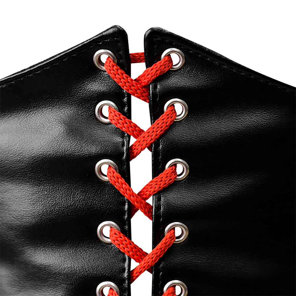 Black Waist trainer short torso - Corset belt