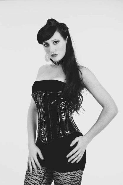Plus size lace up corset - Under bust