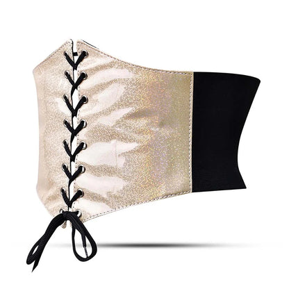 Gold corset top Waist Trainer - Corset belt