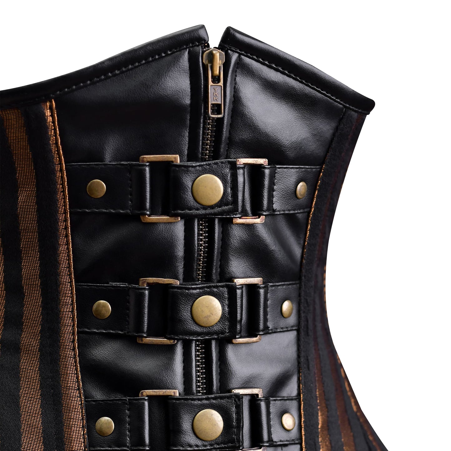 Brown Corset Top - Under bust Corset