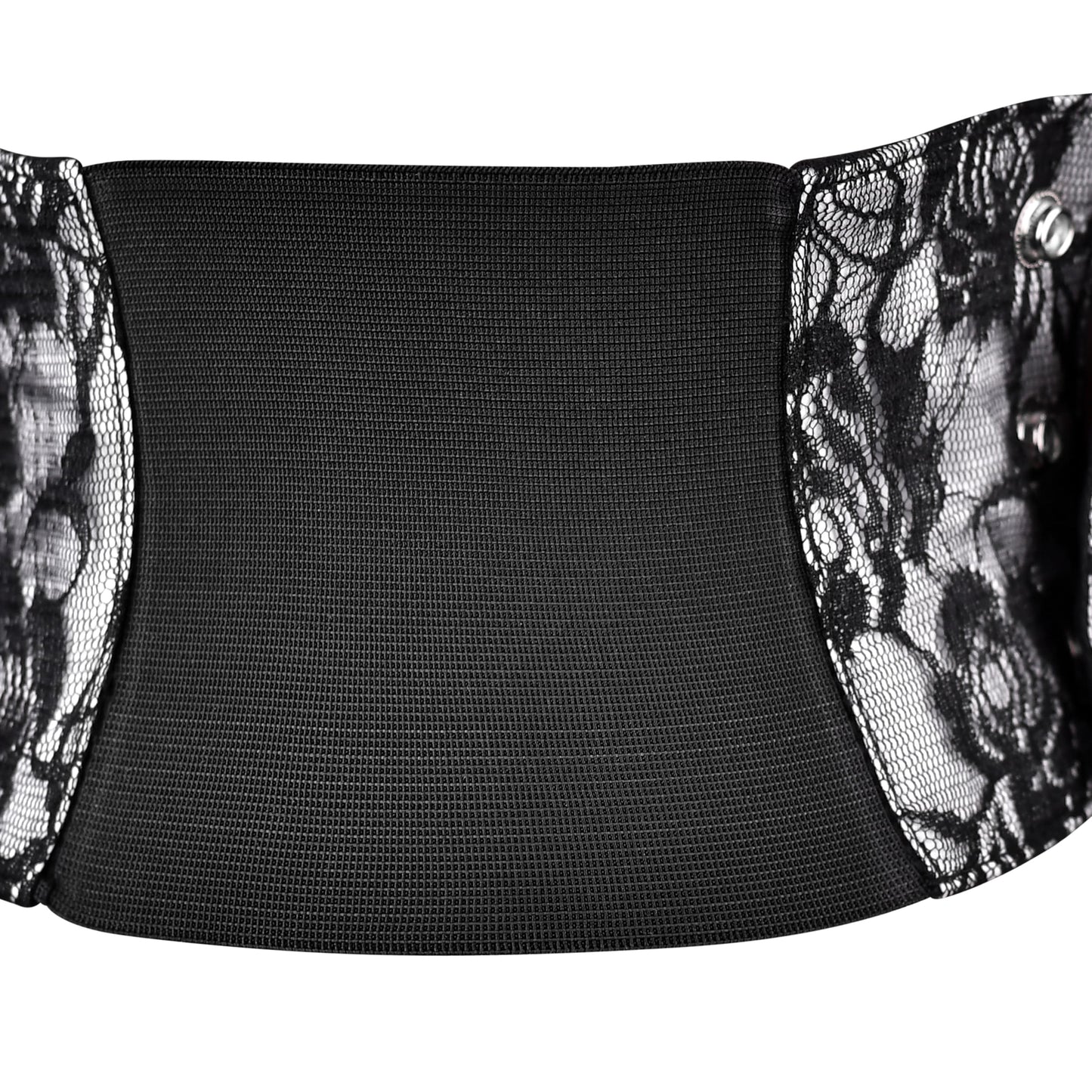 Printed Mesh Corset Belt - Waist Cincher