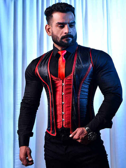 Corset Vest Male - Men Corsets