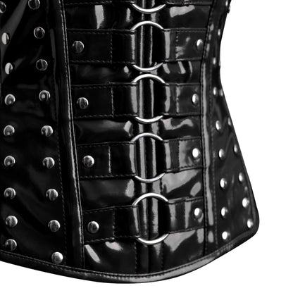 Black Corset Top - underbust Corset