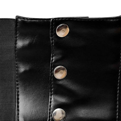 Black Waist trainer short torso - Corset belt